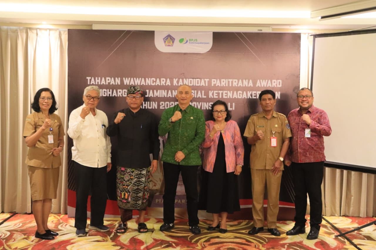 Paritrana Award Bali, Pemkot Denpasar Tegaskan Komitmen Perlindungan Pekerja